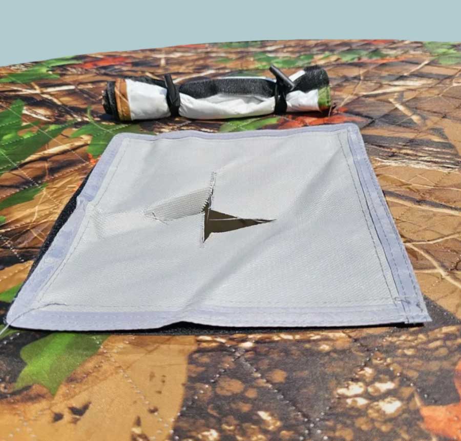 Палатка (баня) 3-х слойная для зимней рыбалки МирКемпинг 2023MC 4х2х1,7 м 