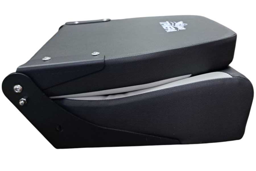 Кресло складное Триера, белый/черный