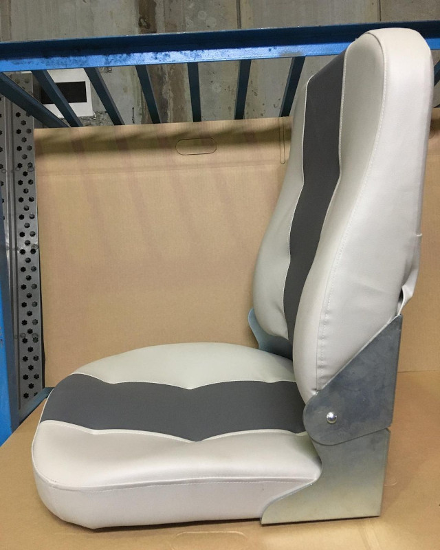 Кресло мягкое складное Практик, св. серый-графит