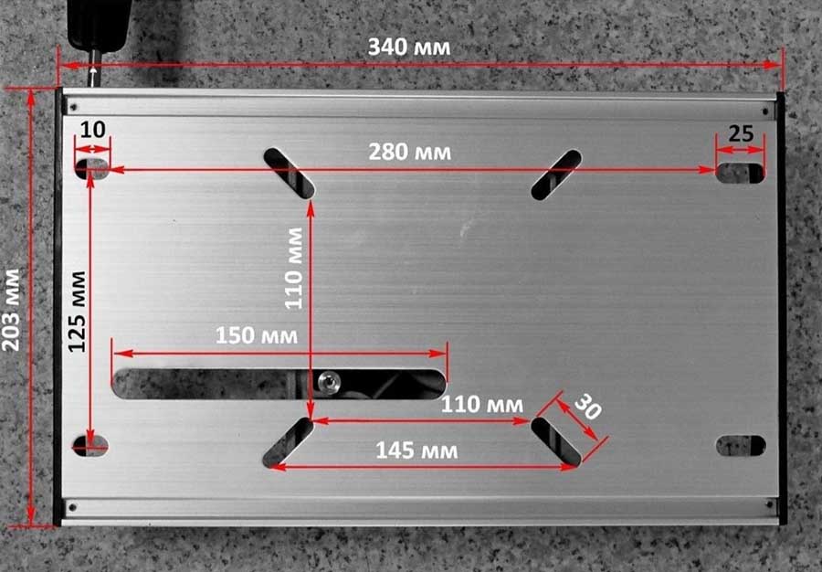 Крепление сиденья к стойке Ø60 мм, вперед-назад