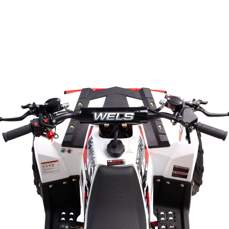Квадроцикл Wels EVO M 110, белый-красный