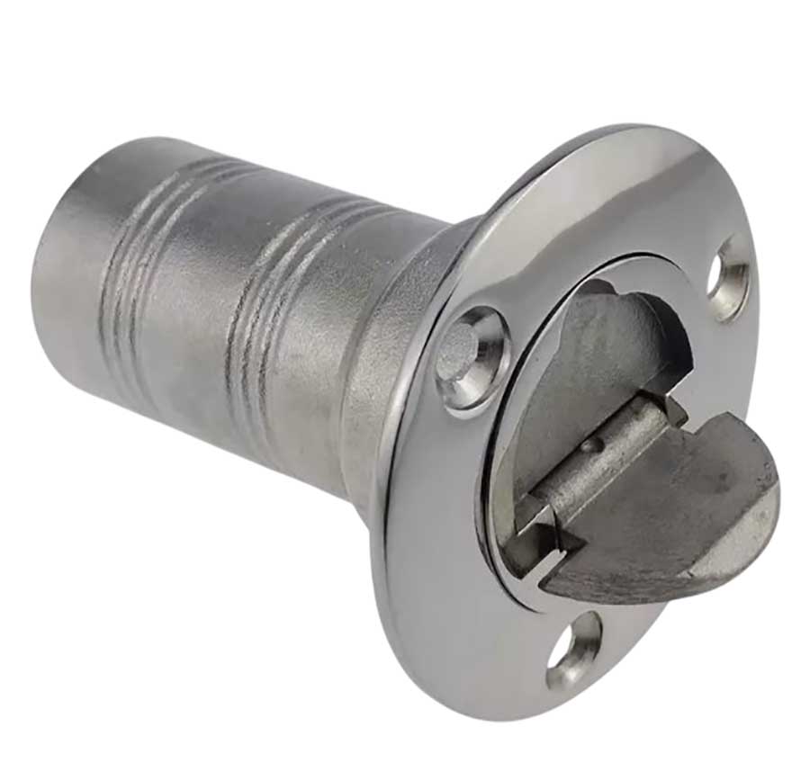 Горловина заливная для топлива Fuel, 38 мм, нержавеющая сталь