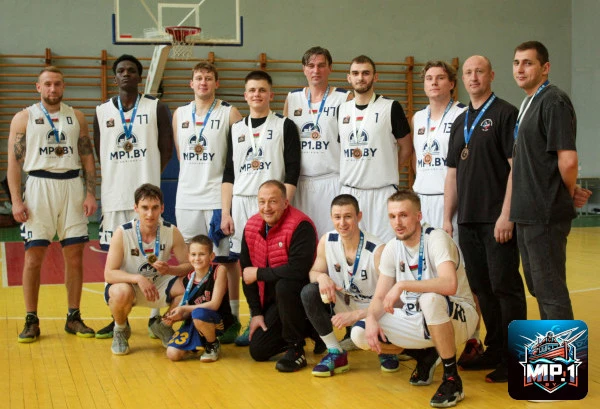 Баскетбольная команда MP1.BY - завоевала бронзу в 4-м Дивизионе НБЛ