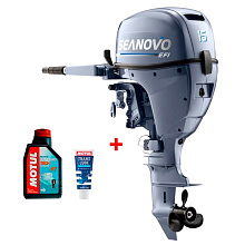 Лодочный мотор 4T Seanovo SNEF 15 HES EFI Enduro (аналог мотора 20 л.с.)