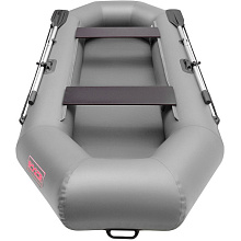 Надувная лодка ПВХ Роджер Классик 2800, серый