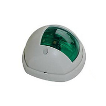 Огонь ходовой "Compact 12" (зеленый), бел. корпус