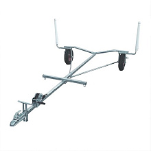 Прицеп для лодок (без постановки на учет) Lafette Оптима + лебедка + направляющие (лодка до 3,7 м.)