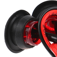 Cветодиодная подсветка кокпита, габаритов, 12 В, комплект 10 шт. (красный)