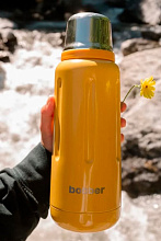 Термос Flask-1000 Ginger Tonic с узким горлом, 1 л