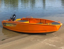 Лодка алюминиевая Волжанка 42