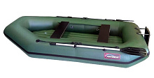 Надувная лодка ПВХ Хантер 280 ТН New, зеленый.
