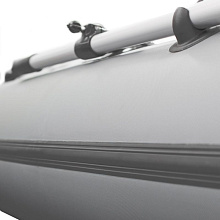 Надувная лодка ПВХ Флинк F280TLA (аирдек, серая)