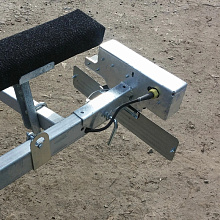 Фонарь задний МЗСА на кронштейне (левый)