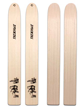 Лыжи охотничьи Таежные деревянные 160х20 см (Маяк)