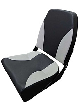 Кресло складное Триера, белый/черный