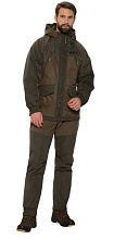 Костюм зимний Хантсмен Горка-Люкс -25°С, хаки (ткань Исландия)