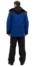 Костюм зимний Хантсмен Полюс -40°С, синий/черный