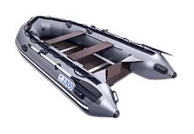 Надувная лодка ПВХ Апачи 3300 СК графит