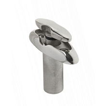 Утка подъемная, поворотная 89х31 мм. (нерж.).