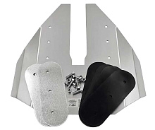 Гидрокрыло с крепежом для ПЛМ 25-40 л.с., нержавеющая сталь