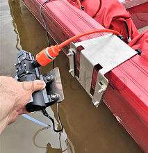 Кронштейн для помывочного комплекта 205х125 мм. в Т-паз, нерж., арт. ПК1000