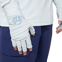 Перчатки FHM Mark светло-голубые