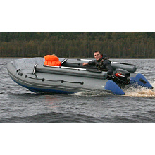 Надувная лодка ПВХ Риф 360 FНД фальшборт, НДНД