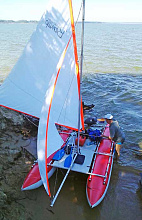 Катамаран парусный разборный Валдай-6