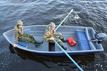 Лодка стеклопластиковая Мираж 400 "Мираж".