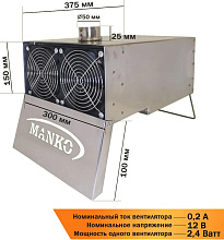 Теплообменник MANKO 32 трубы + сумка