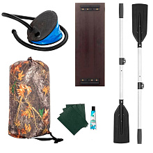 Надувная лодка ПВХ Бриз 220 зеленый