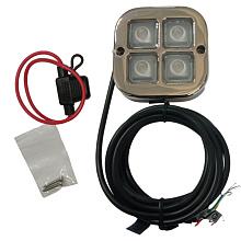 Огонь подводный светодиодный RGB + нейтральный белый свет, 20 Вт