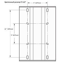 Кресло мягкое с перекидной спинкой, белый