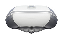 Надувная лодка ПВХ Таймень LX 3400 НДНД графит/светло-серый (надувное дно)