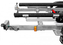 Прицеп для лодок и катеров МЗСА L 6522-1.16 исполнение 211 (лодка до 5,7 м)