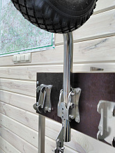 Держатель датчика эхолота (перекидные транц. колеса).