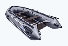 Надувная лодка ПВХ Апачи 3500 СК графит