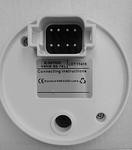 Тахометр 0-7000 об/мин NMEA2000 со сч. моточасов, чер., делитель 1-10, нерж. ободок, д. 85 мм.