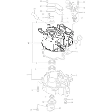 Блок цилиндра в сборе Suzuki