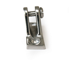 Кронштейн палубный 75 град, с винт. штифтом, ровное основание.