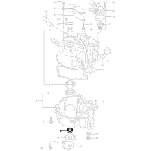 Сальник (уплотнение) вала передачи Suzuki