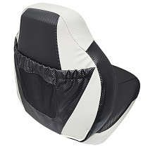 Кресло складное Premium Pro Carbone, серый/черный