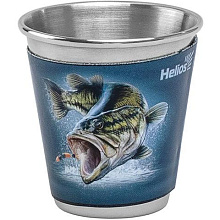 Набор стопок 60 мл. Helios HS-NS-F-A20-2 "Рыба", 4 шт.