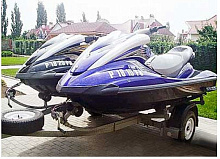 Прицеп для  двух гидроциклов МЗСА 81772 В (410х230 см.)