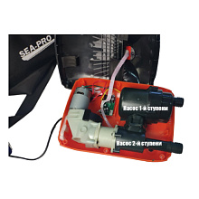 Электрический насос Sea-Pro высокого давления, двухступенчатый