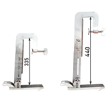 Быстросъемная струбцина для датчика эхолота Lowrance Triple Shot (нерж. сталь, крепление на транец)