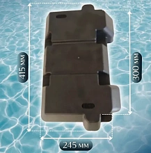 Бокс для аккумулятора 35.5х20х22.5 см., Патриот