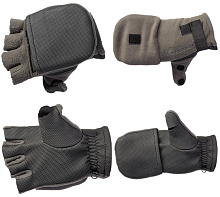 Рукавицы-перчатки 0913-15 беспалые неопреновые с флисом (графит, XL)