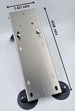 Платформа для крепления на лодку якорной лебедки, нержавеющая сталь