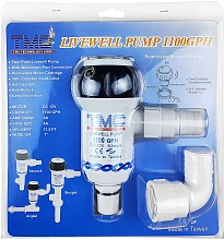 Помпа аэраторная для садков ТМС 1100 GPH (4163,95 л/ч), прямой патрубок